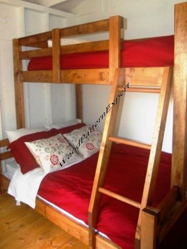 BUNK BED Paper Plans SO EASY BEGINNERS LOOK LIKE EXPERTS Build Your Own KING OVER QUEEN OVER FULL OVER TWIN Using This Step By Step DIY Patterns by WoodPatternExpert