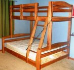 BUNK BED Paper Plans SO EASY BEGINNERS LOOK LIKE EXPERTS Build Your Own KING OVER QUEEN OVER FULL OVER TWIN Using This Step By Step DIY Patterns by WoodPatternExpert Image 3
